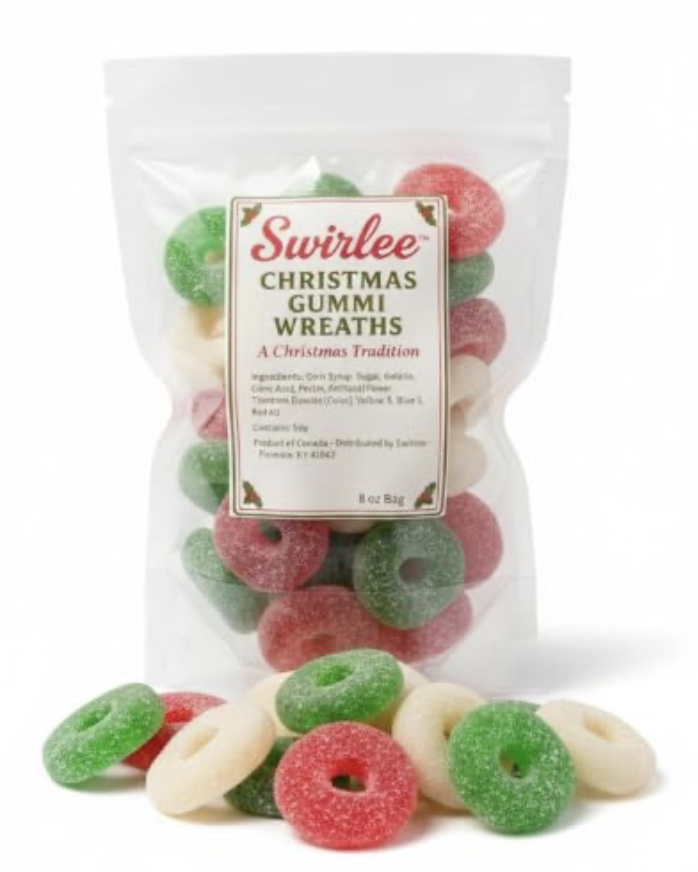 Christmas Gummy Wreaths