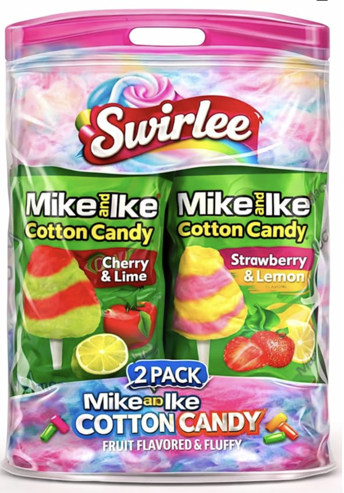 Mike and Ike Cotton Candy