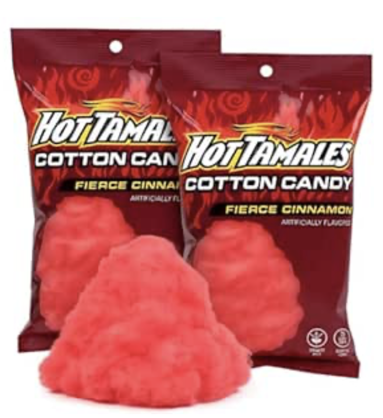 Hot Tamales Cotton Candy